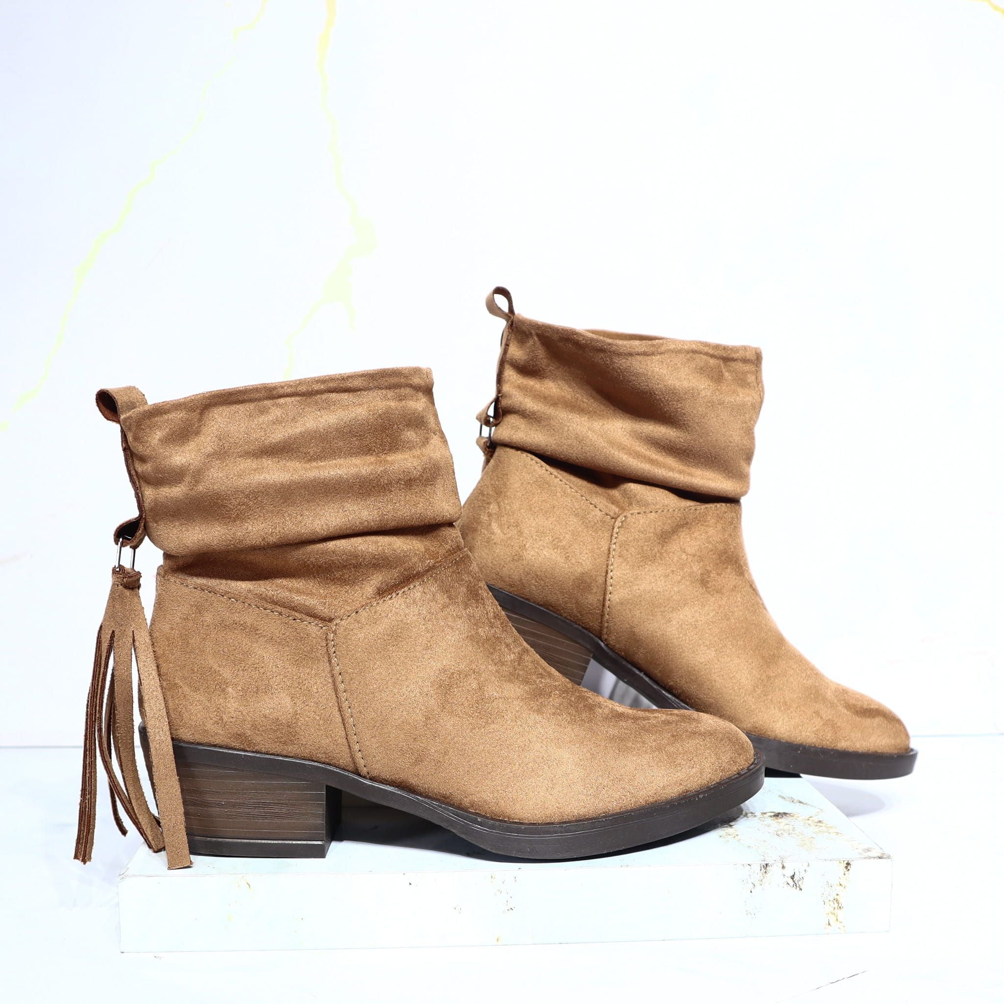 Bota miel para mujer 055-Z227