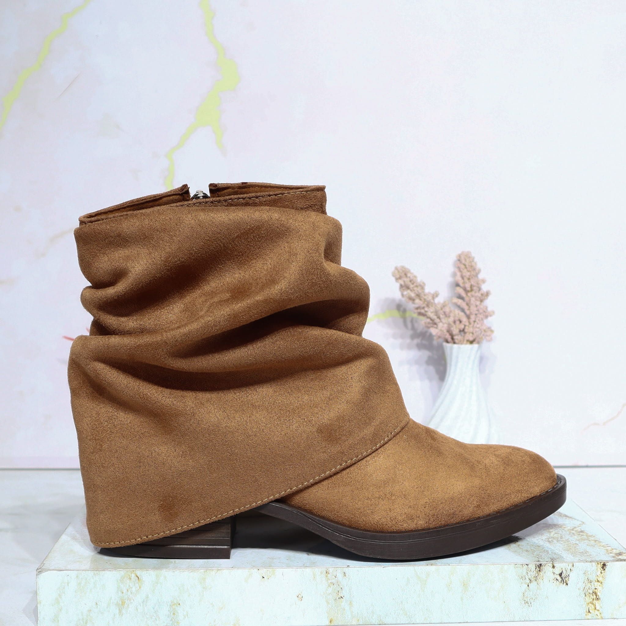 Bota miel para mujer 050-Z227