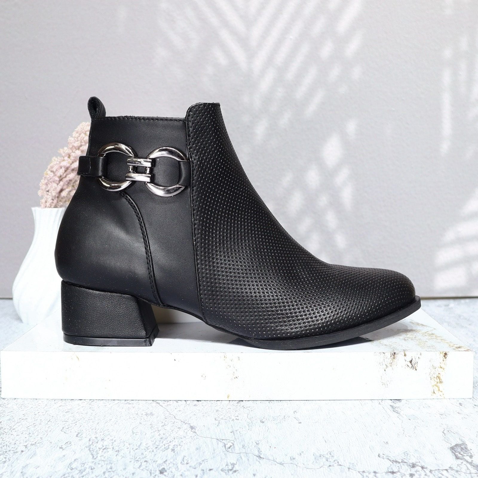 Botin negro para mujer 1211-Z126