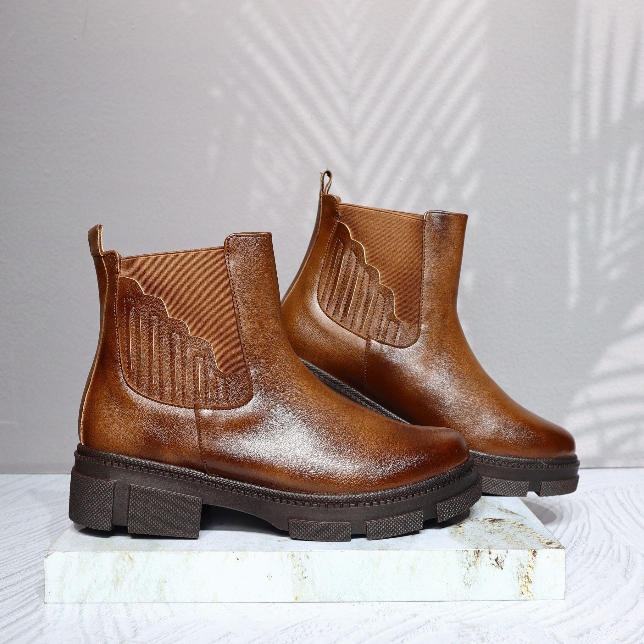 Botin miel para mujer 1836-z126