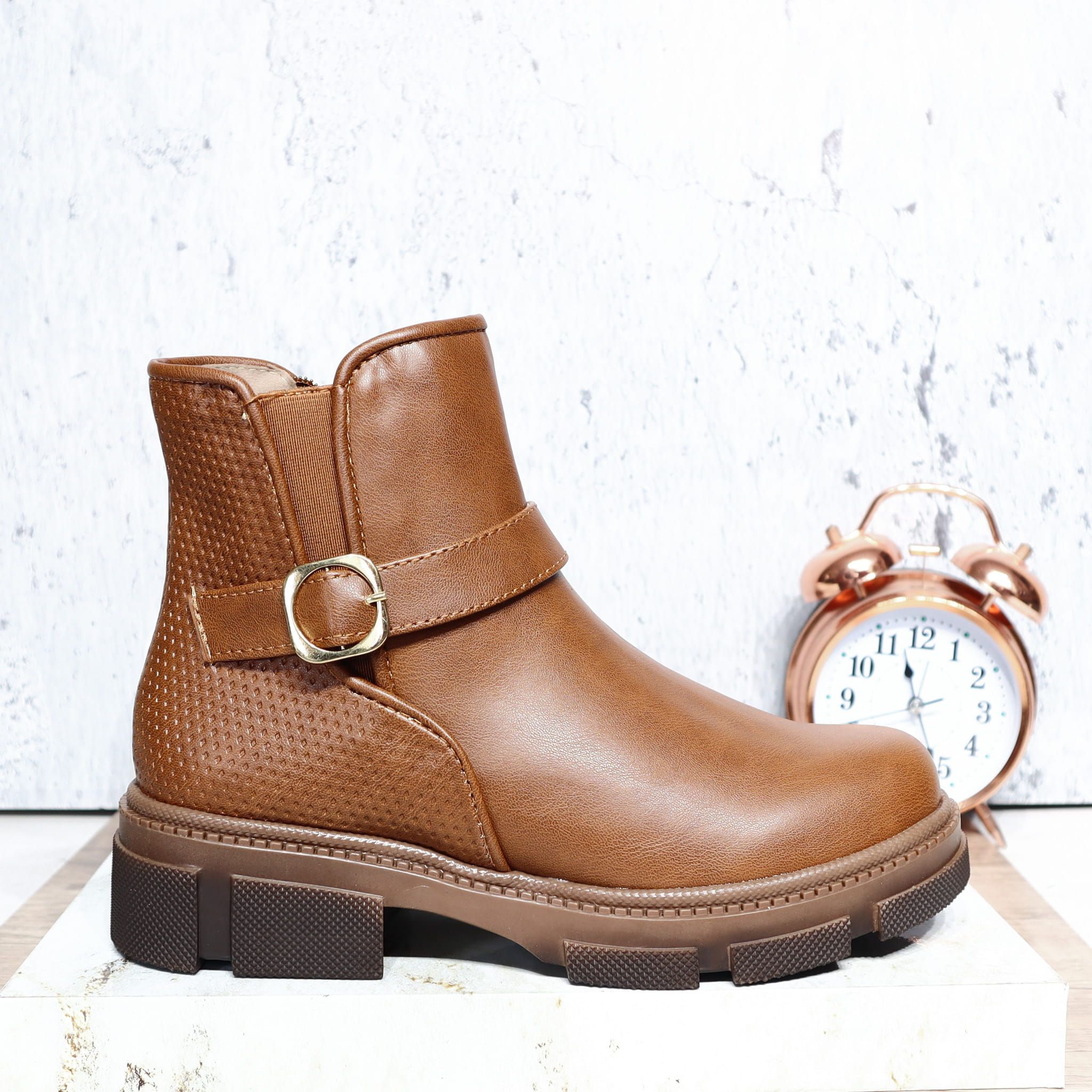 Botin miel para mujer 1855-Z62