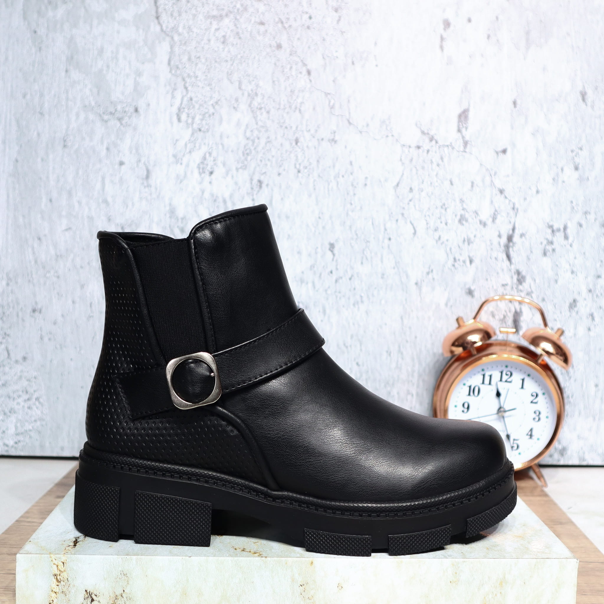 Botin negro para mujer 1855-Z62