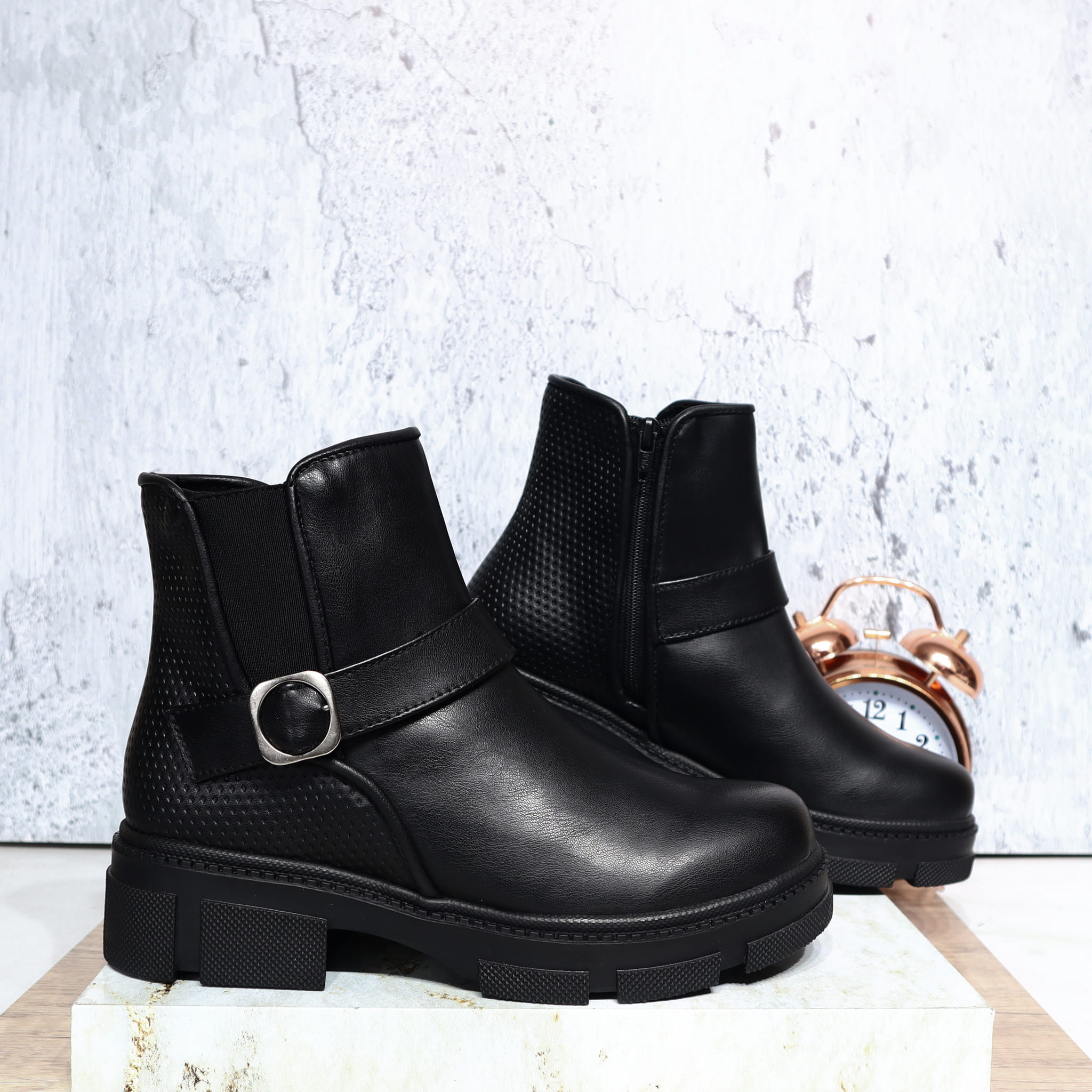 Botin negro para mujer 1855-Z62