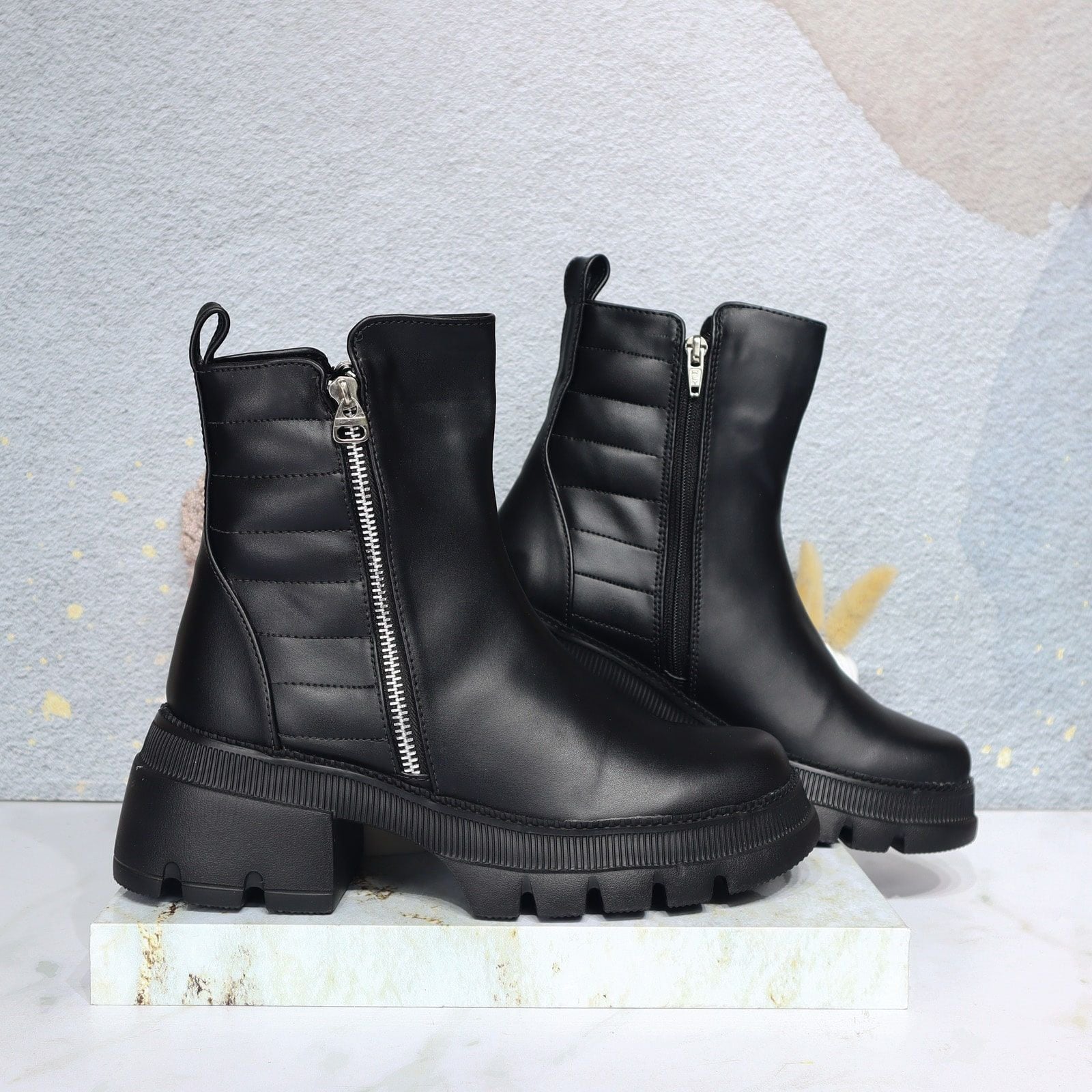Bota negro para mujer 2021-Z227
