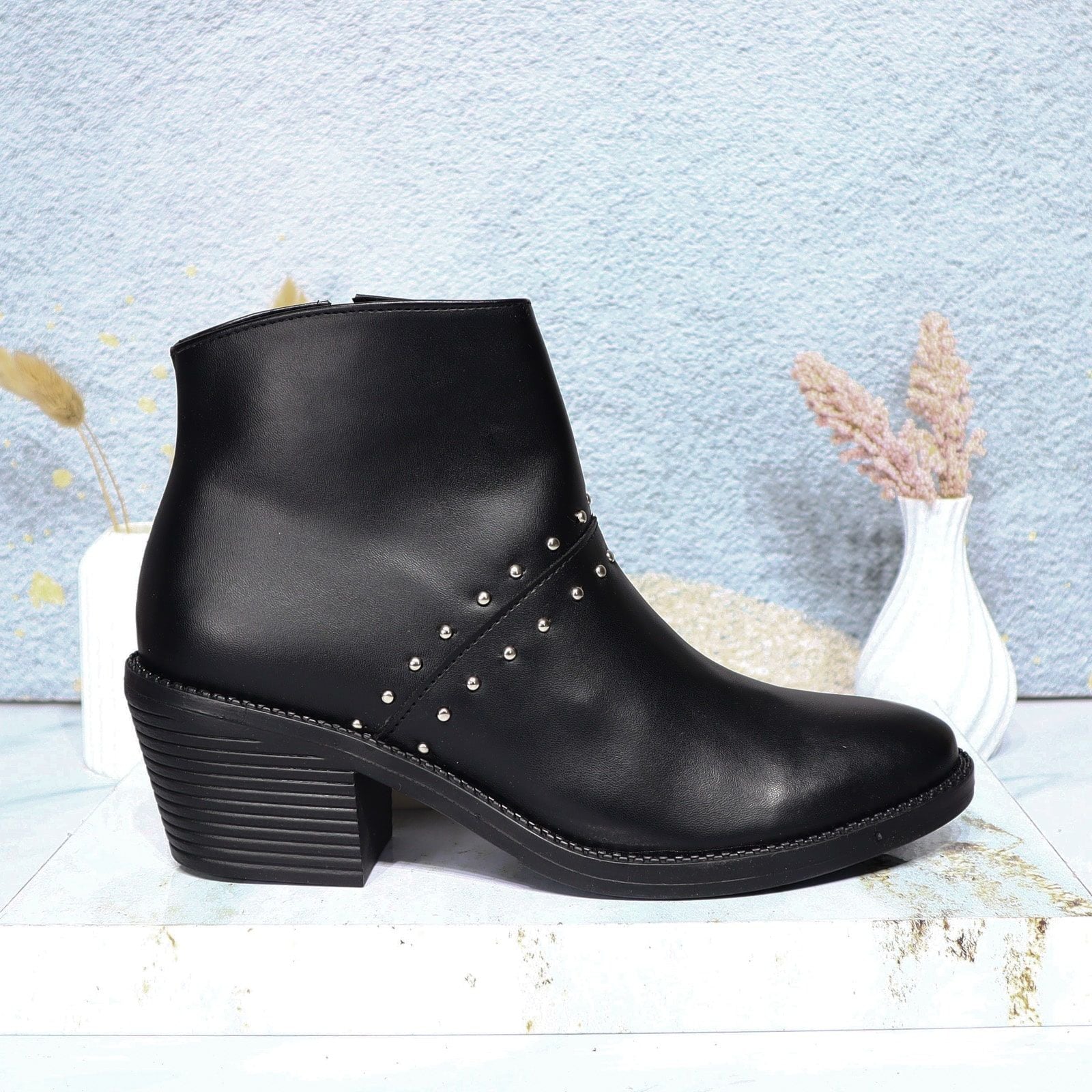 Botin negro para mujer 2504-Z22