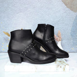 Botin negro para mujer 2504-Z22