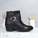 Bota negro para mujer 25117-Z22