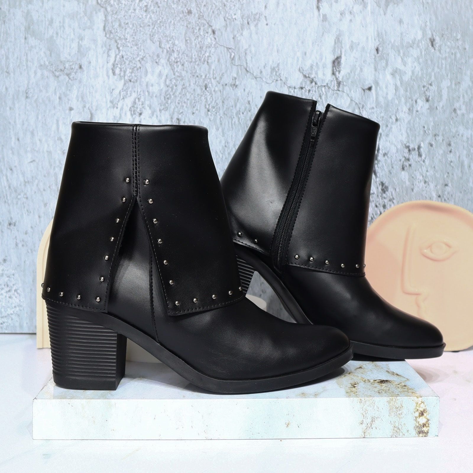Botin negro para mujer 2567-Z22