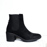 Botin tacon 5 1/2 negro para mujer 26107-Z22