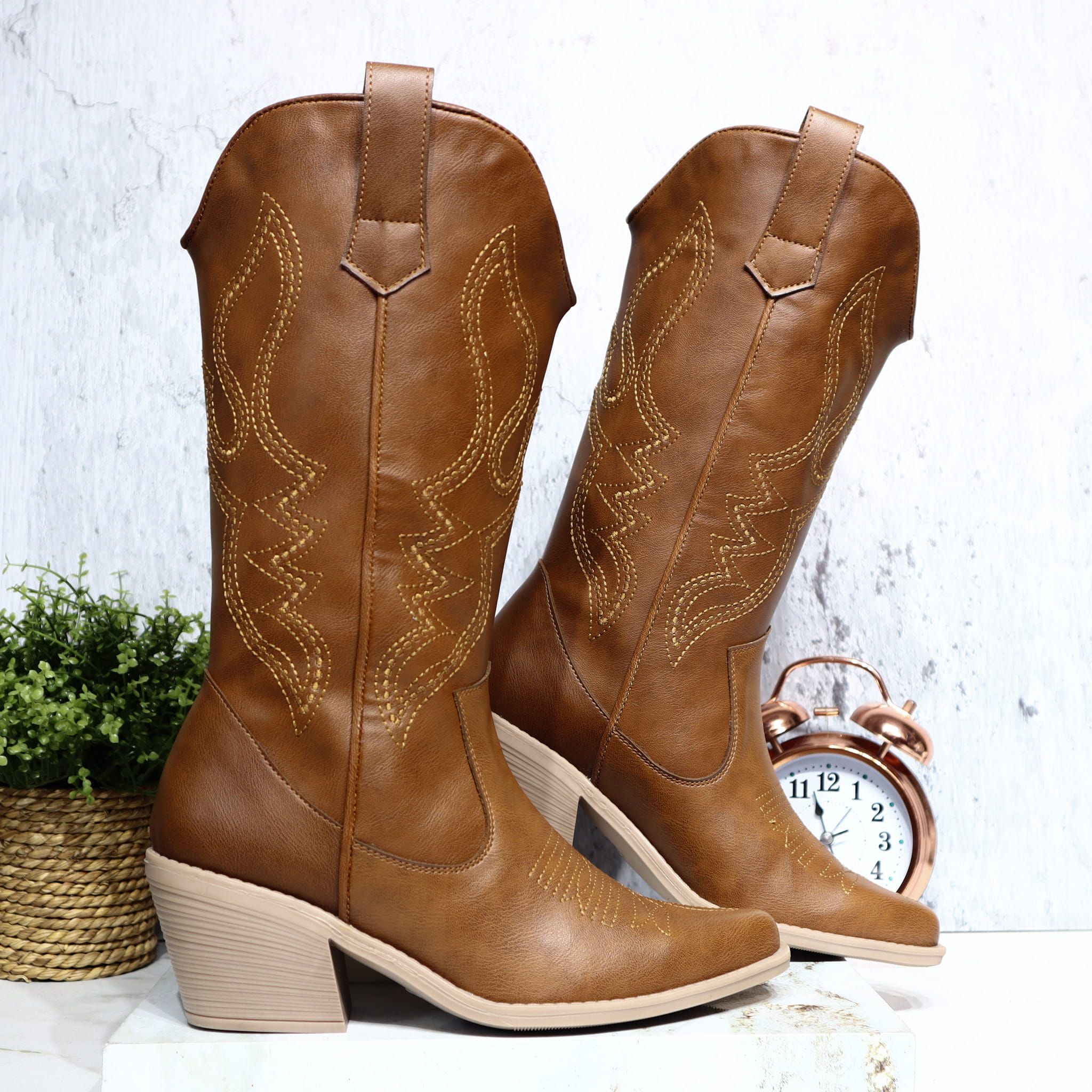 Bota miel para mujer 2658-Z22