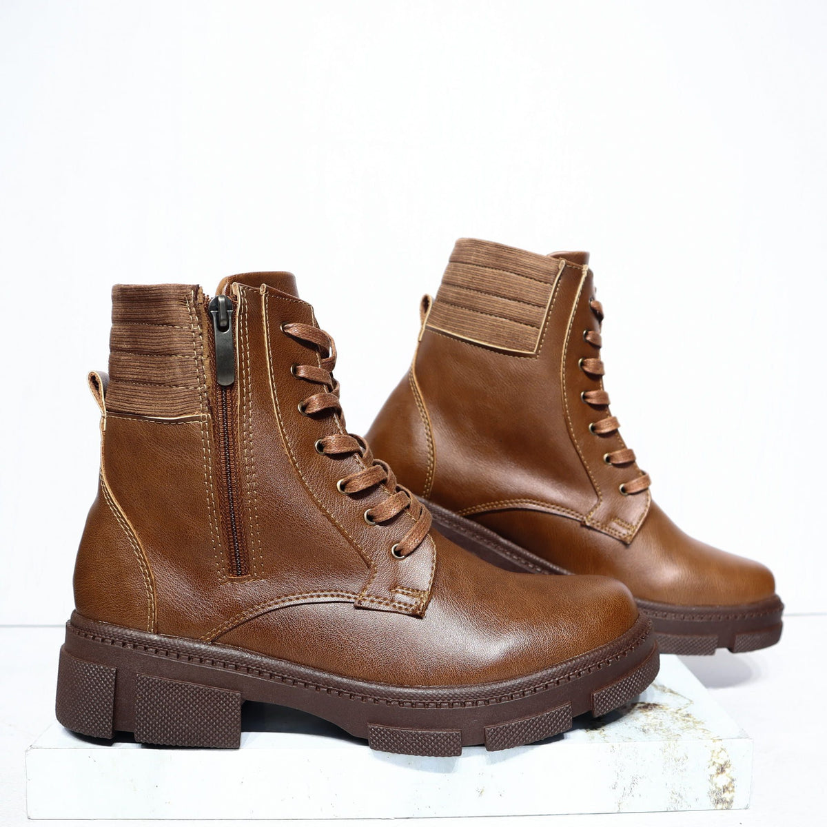 Botin miel para mujer 500-Z126