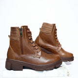 Botin miel para mujer 500-Z126