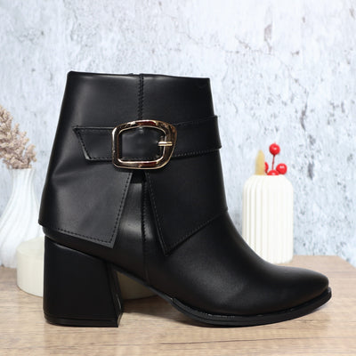 Botin negro para mujer 504-Z578