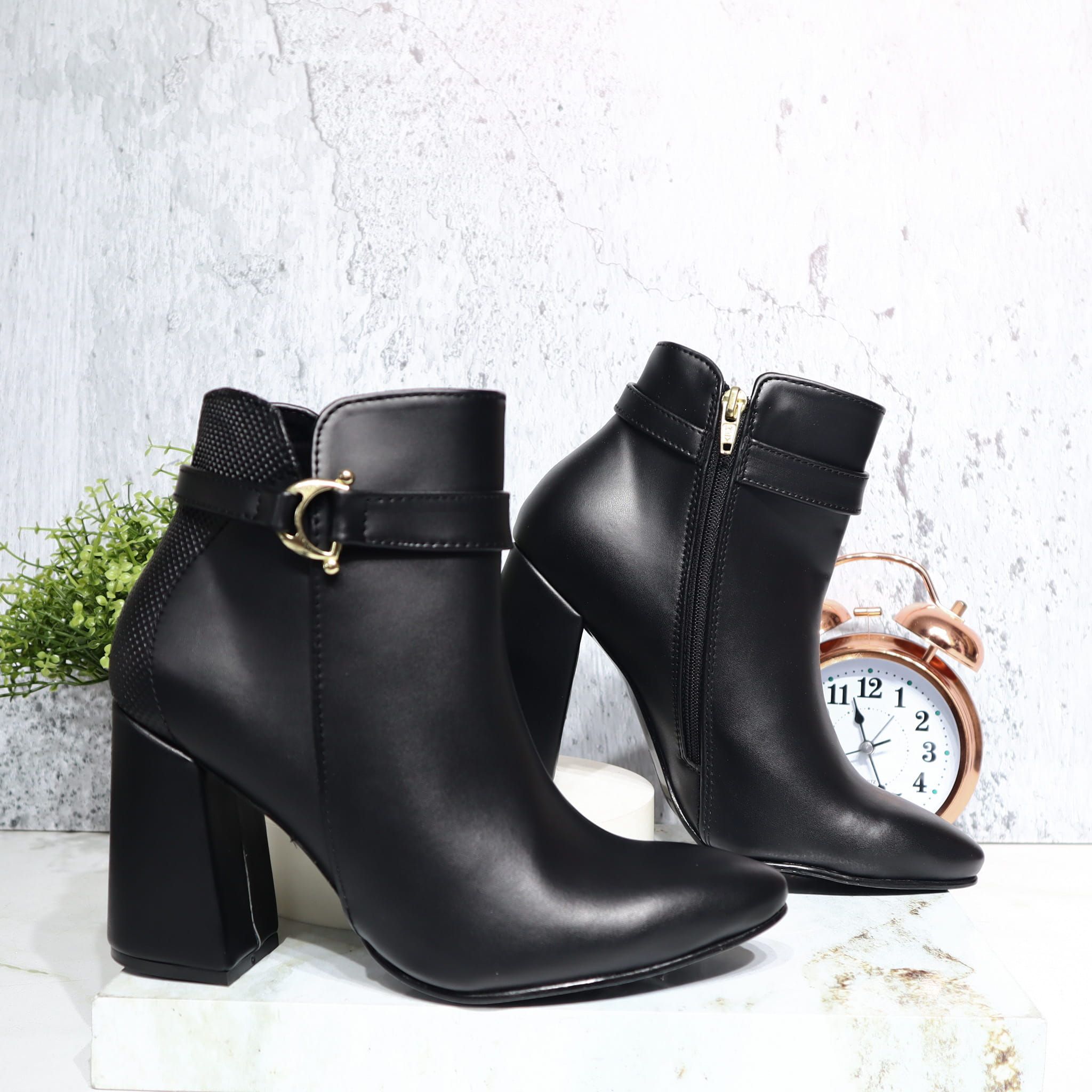 Botin negro para mujer 576-Z578