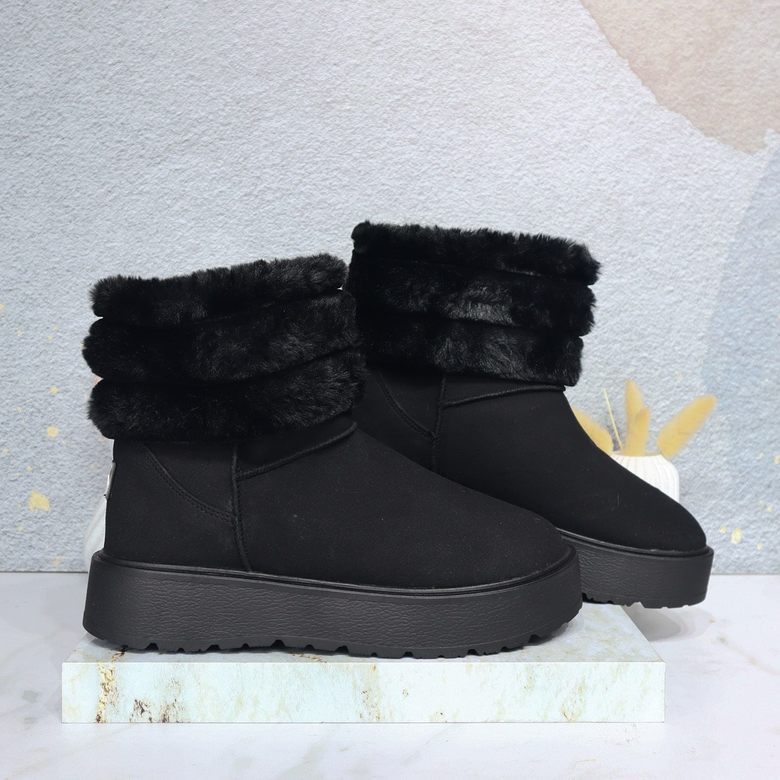 Bota negro para mujer 726-Z96