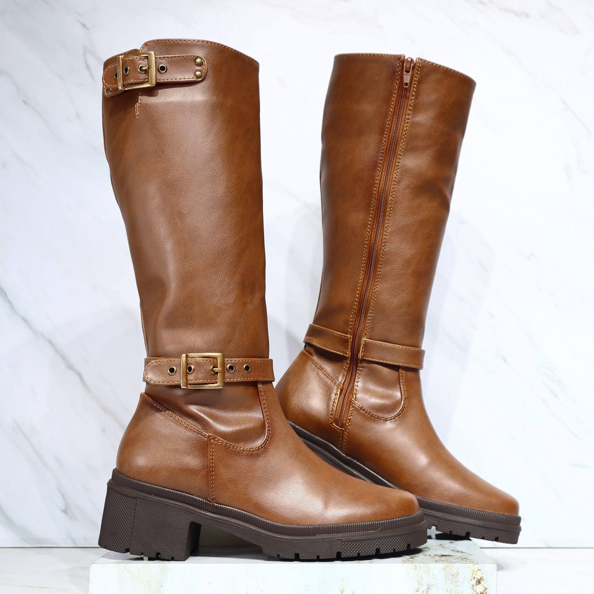 Botin miel para mujer 732-Z126