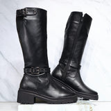 Botin negro para mujer 732-Z126