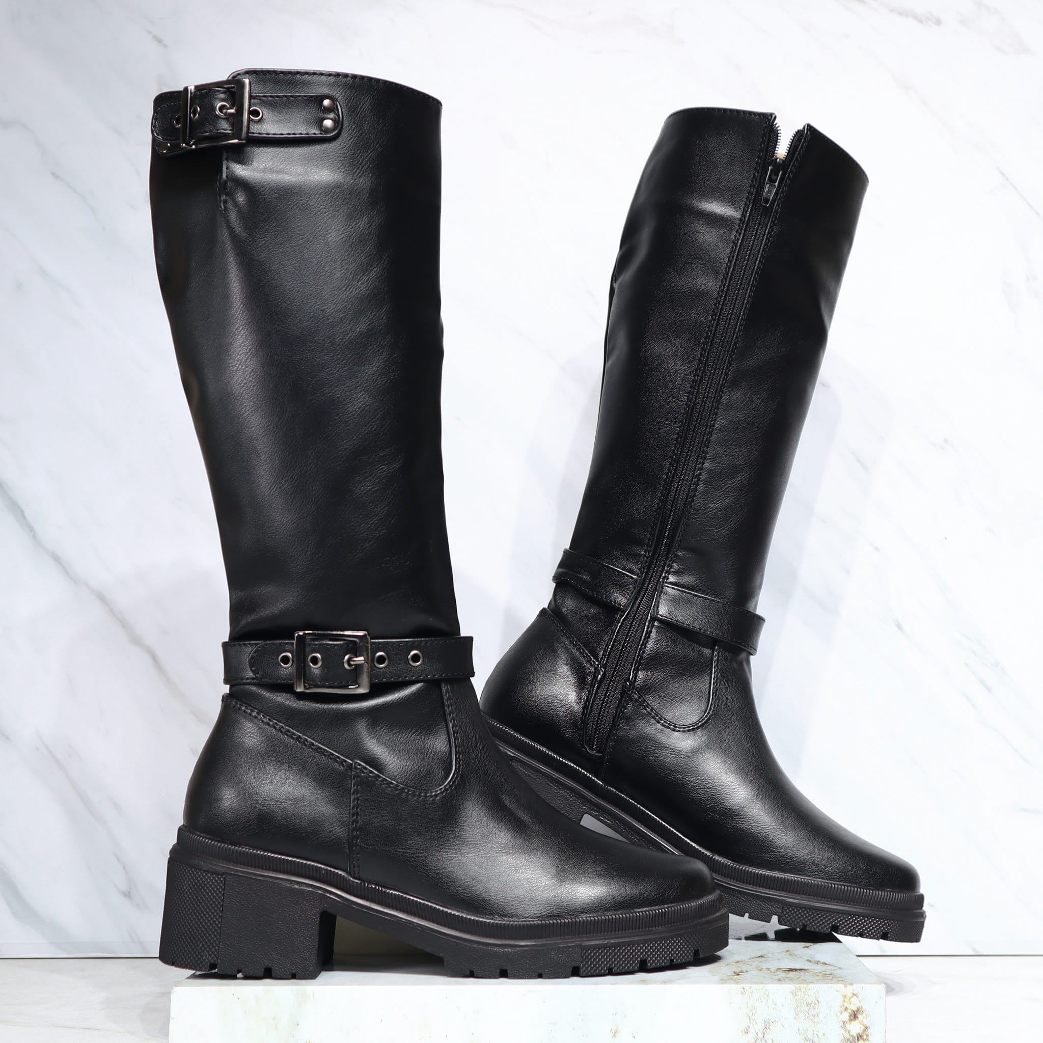 Botin negro para mujer 732-Z126