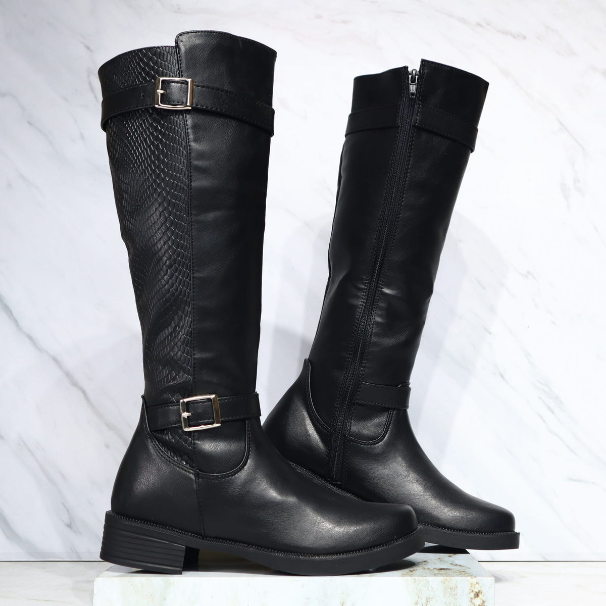 Bota negro para mujer 736-Z126