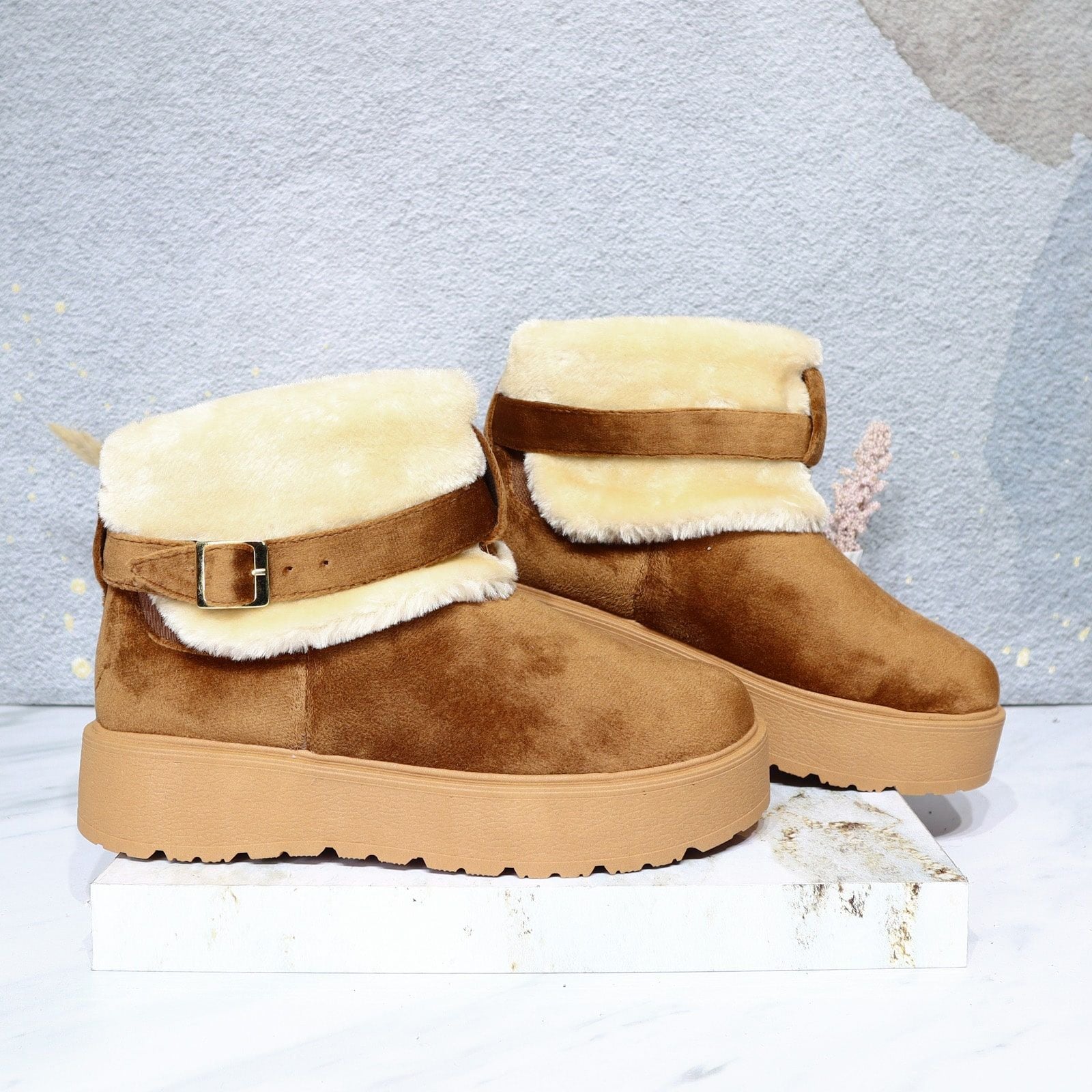 Bota miel para mujer 879-Z279