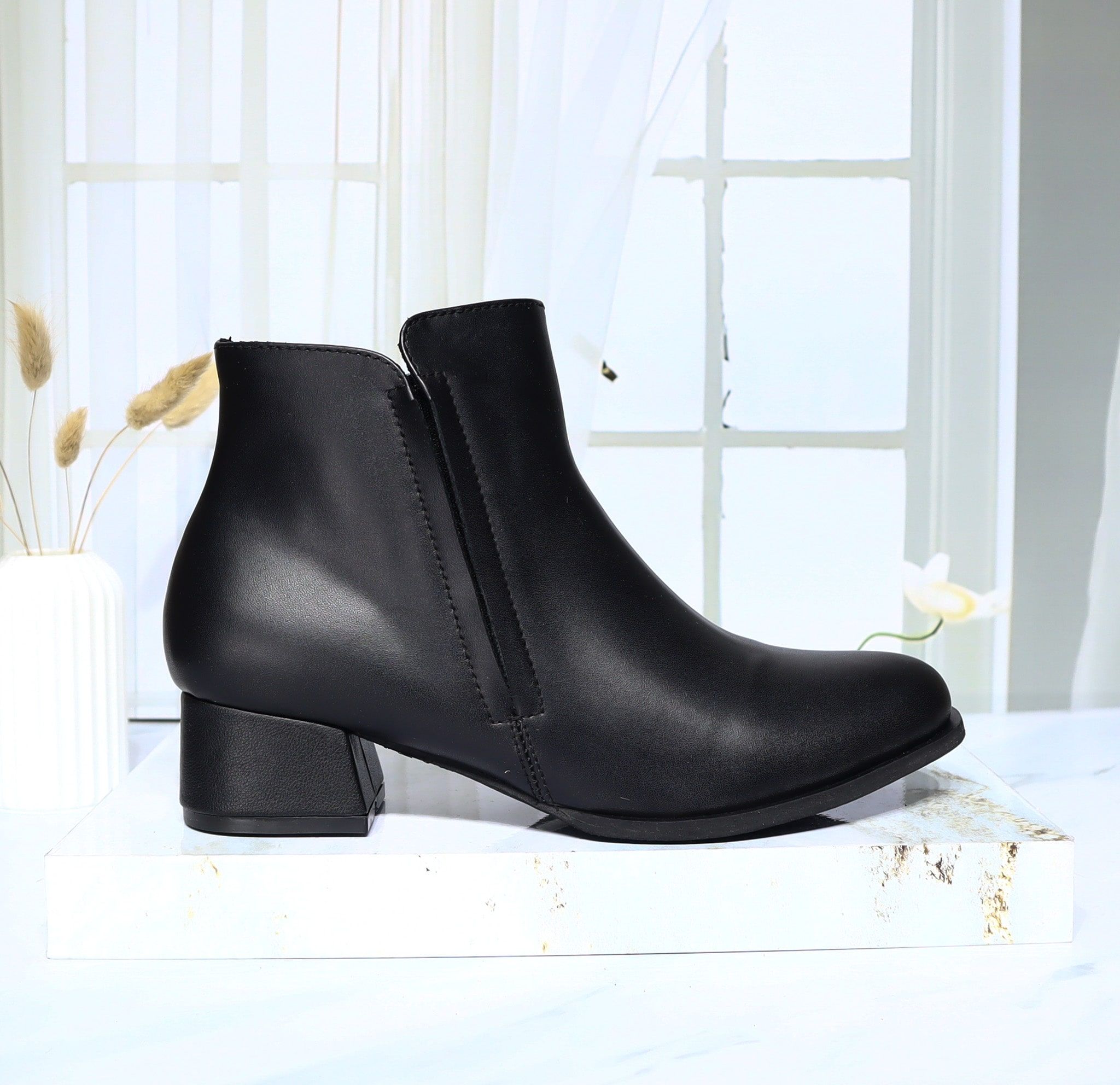 Botin negro para mujer A1226-Z126