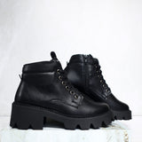 Botin negro para mujer B6317-Z807