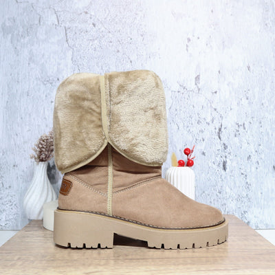Bota camel para mujer NAPOLES-Z126