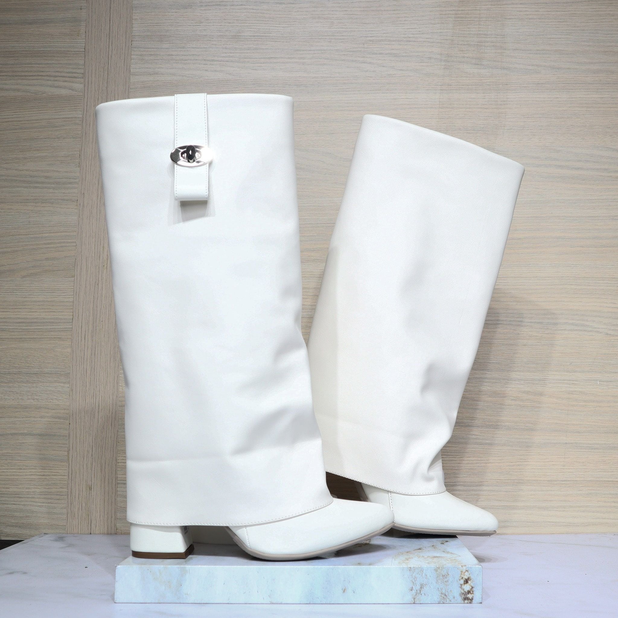 Bota blanco para mujer S8018-Z347