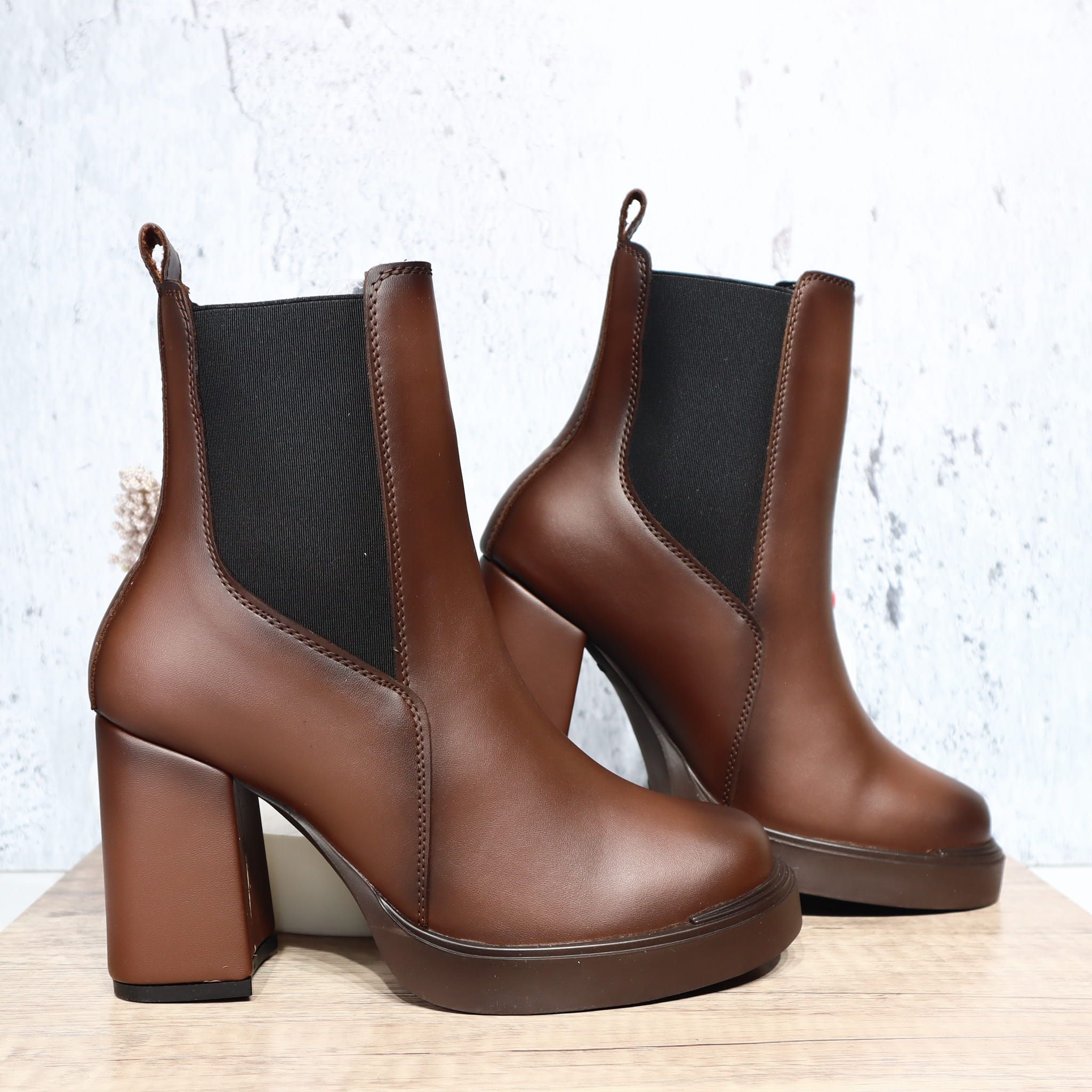 Botin cafe para mujer S8028-Z347