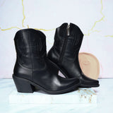 Bota negro para mujer ST29-Z347