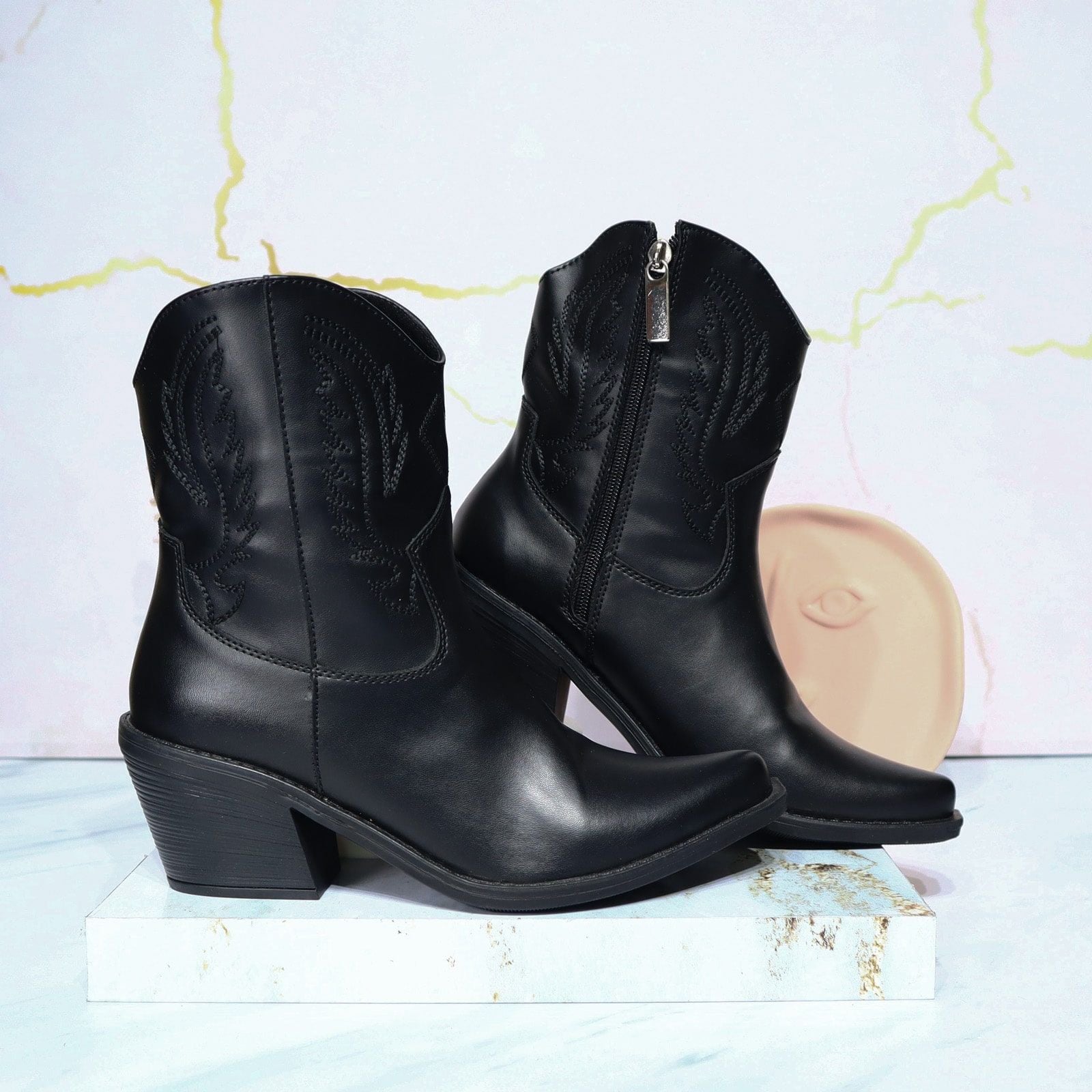 Bota negro para mujer ST29-Z347