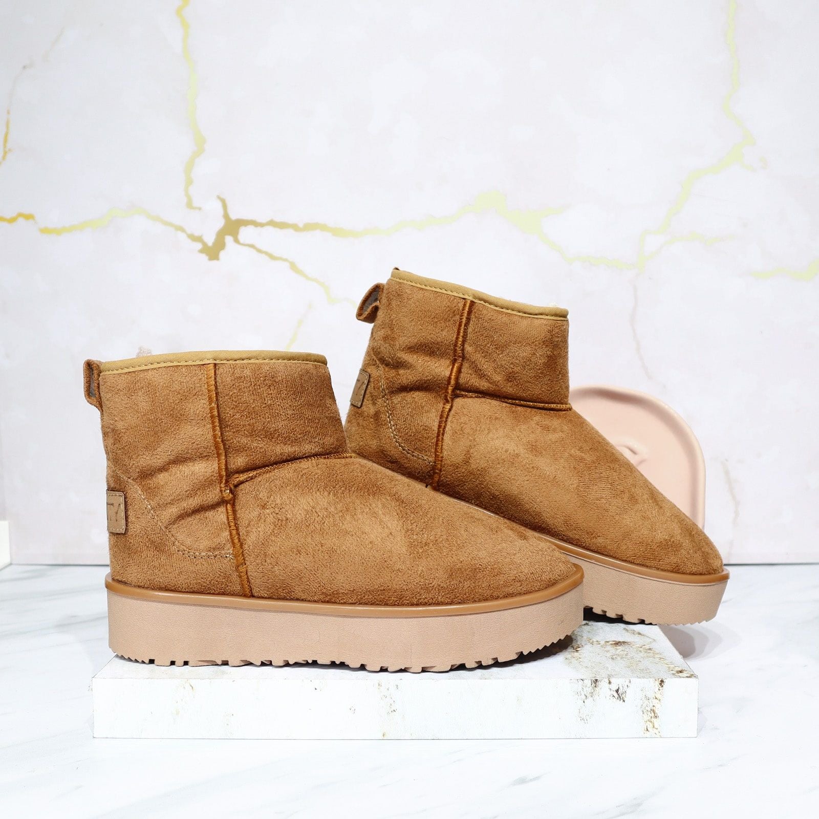 Botin miel para mujer TOM-Z517