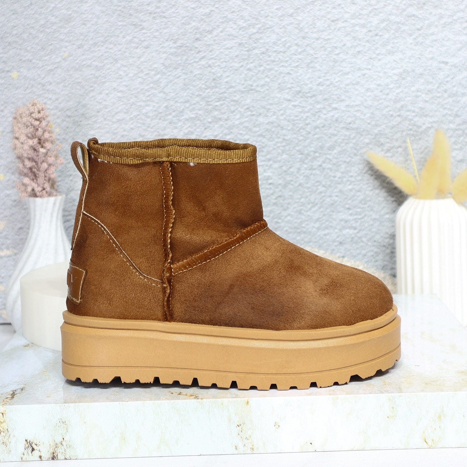 Botinniña miel para mujer N2502-Z22