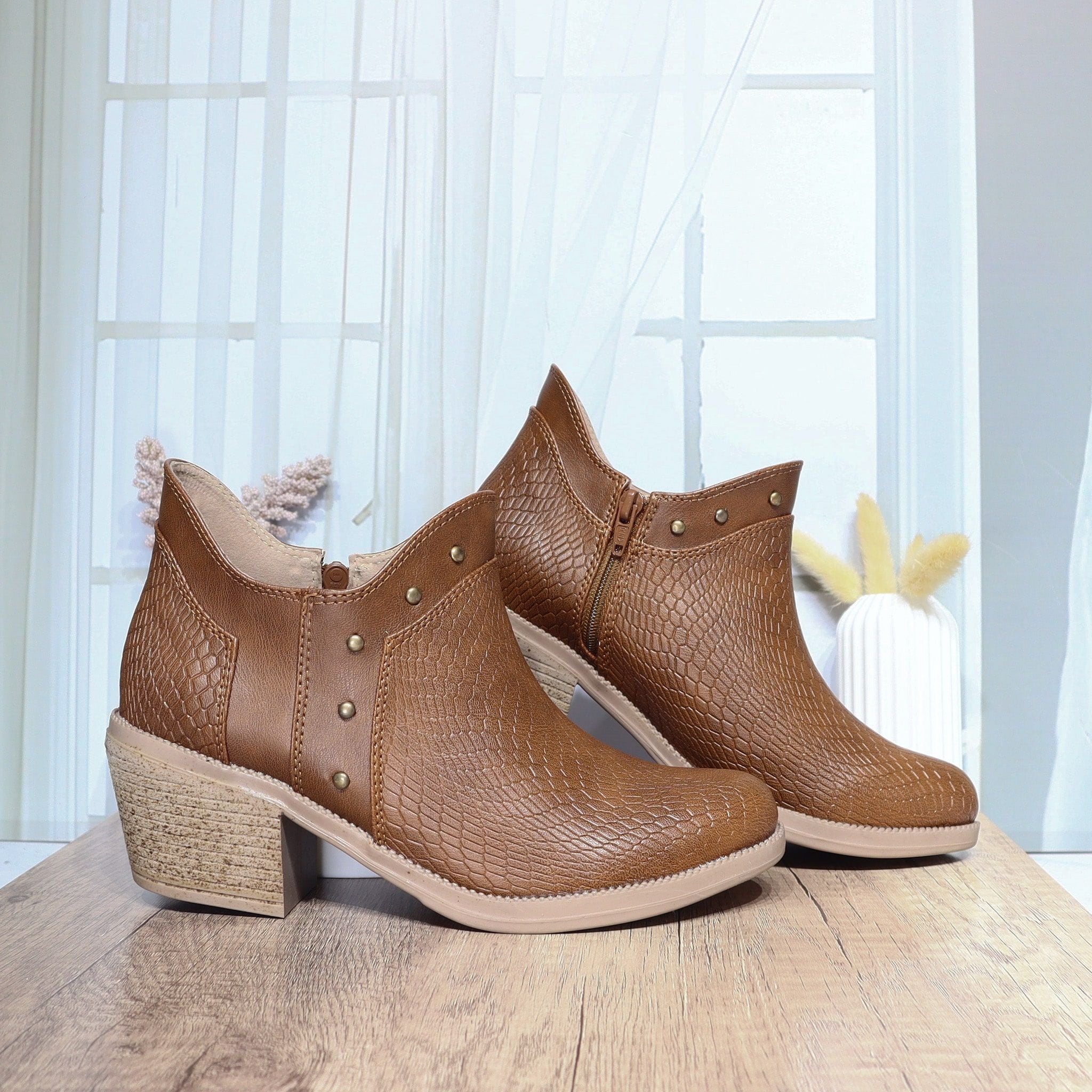 Botin miel para mujer 1849-Z62