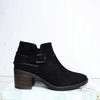 Botin tacon 5 1/2 negro para mujer 26109-Z22