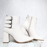 Botin tacon 5 1/2 talco para mujer 2660-Z22