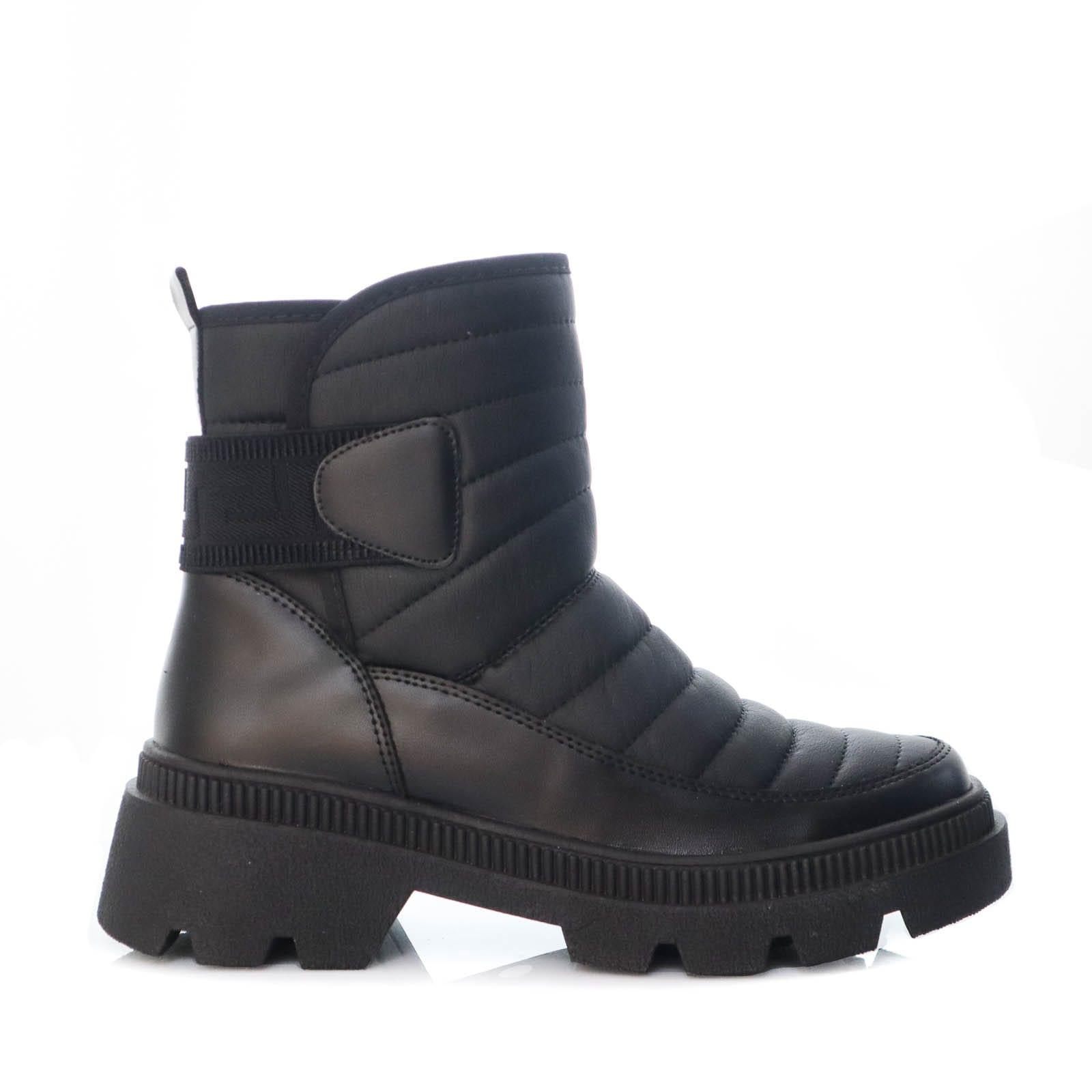 Bota negro x negro para mujer 662-Z96