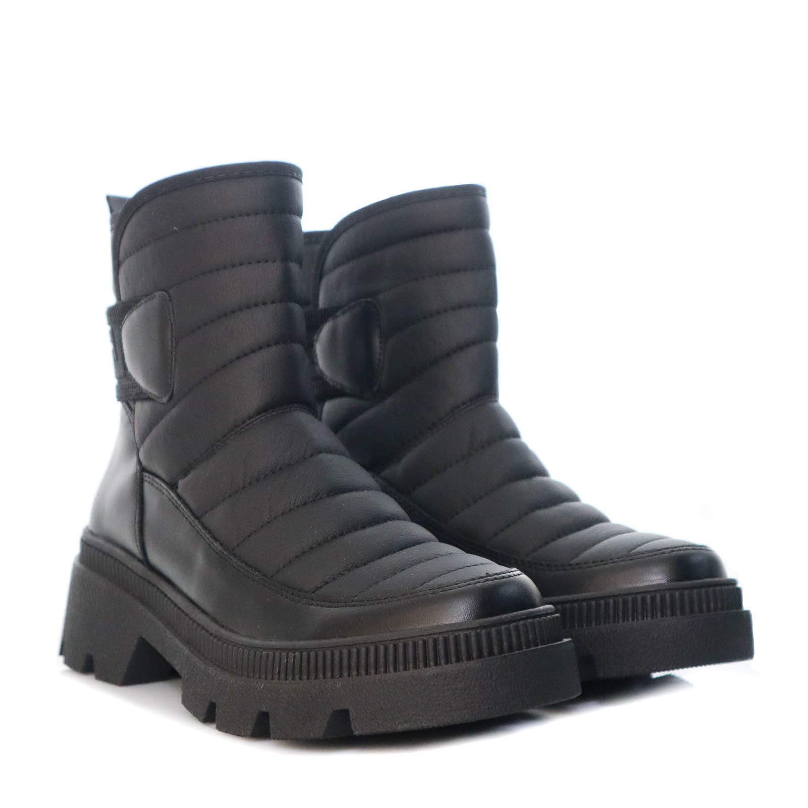Bota negro x negro para mujer 662-Z96