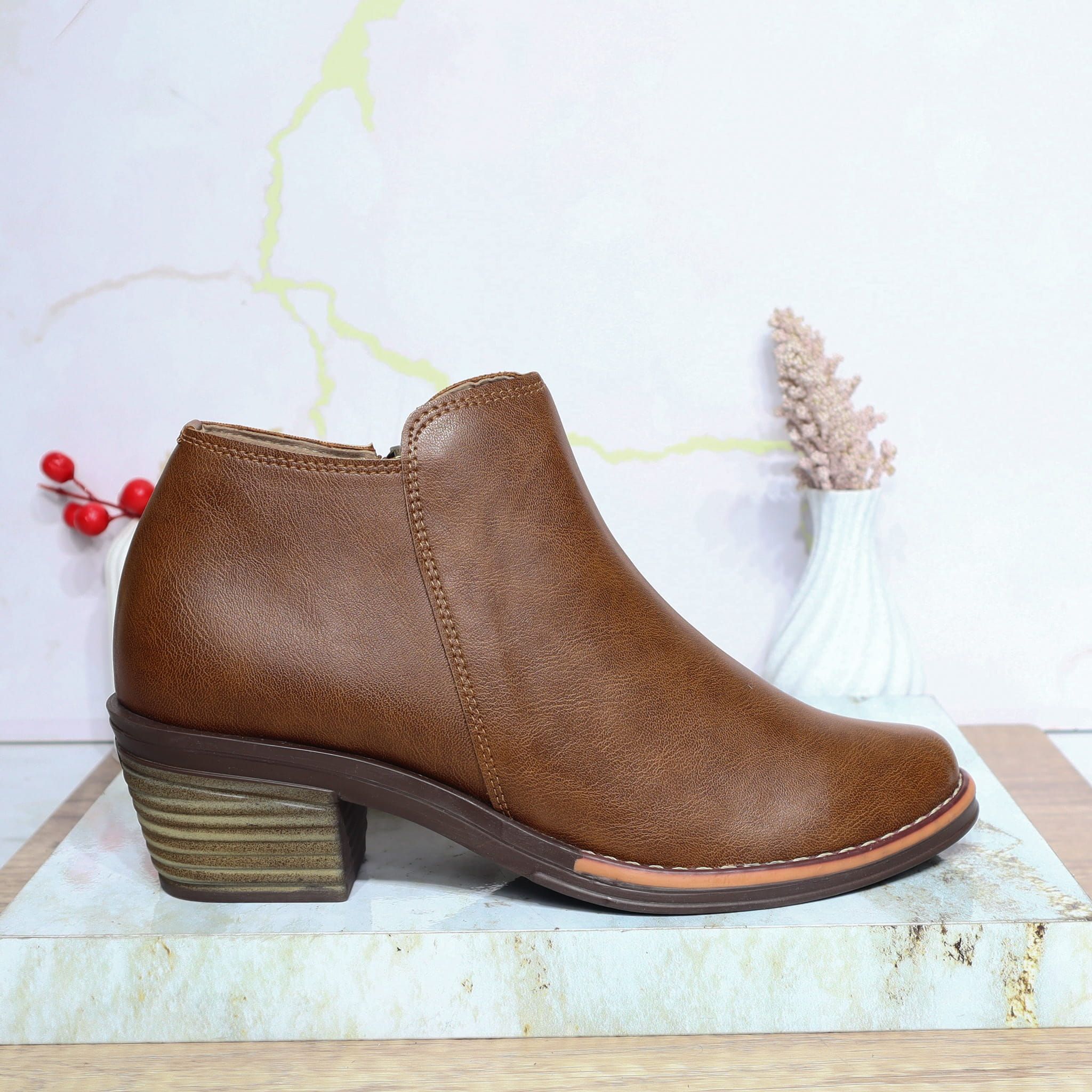 Botin miel para mujer H-SHIRLE-1