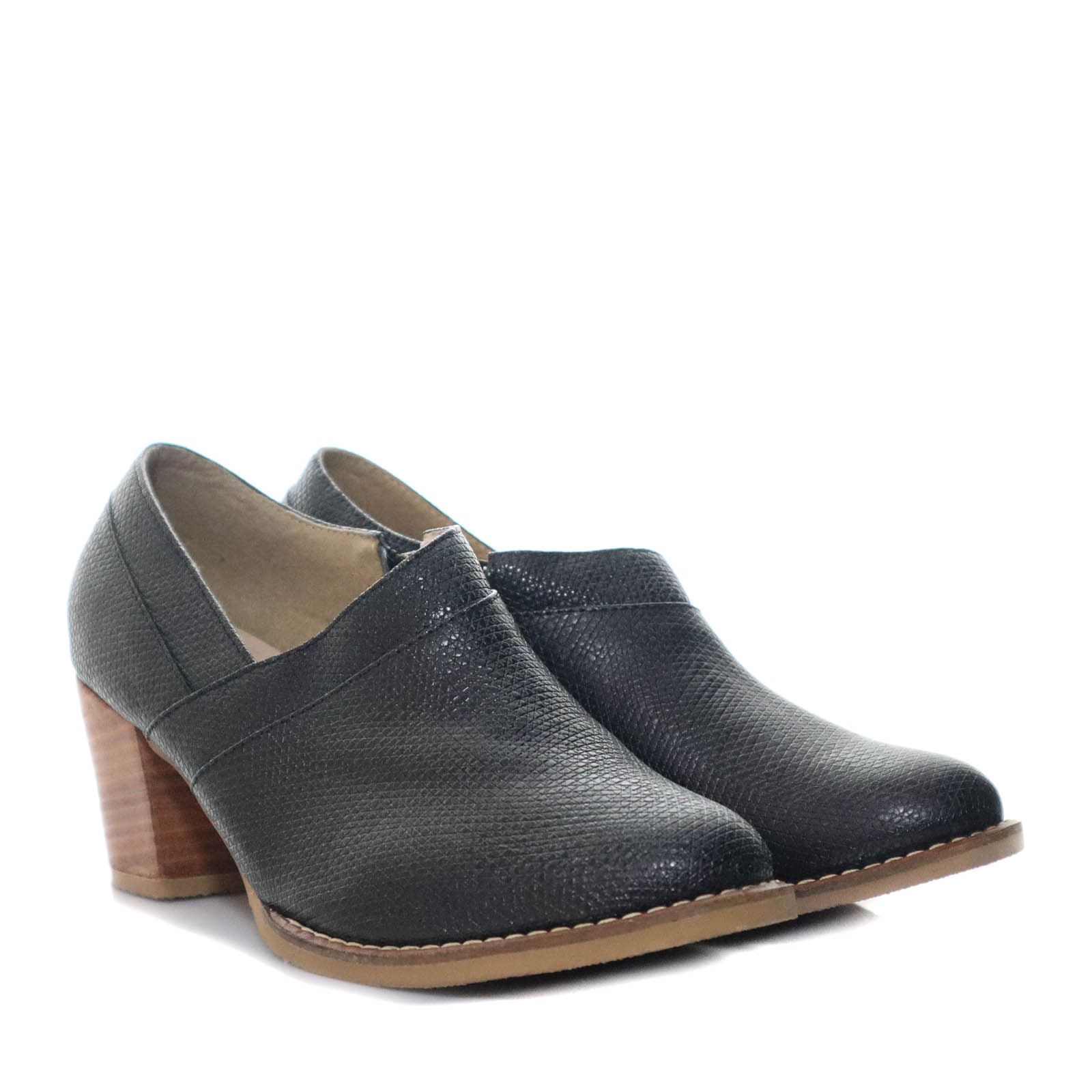 Botin negro para mujer LLZULAY