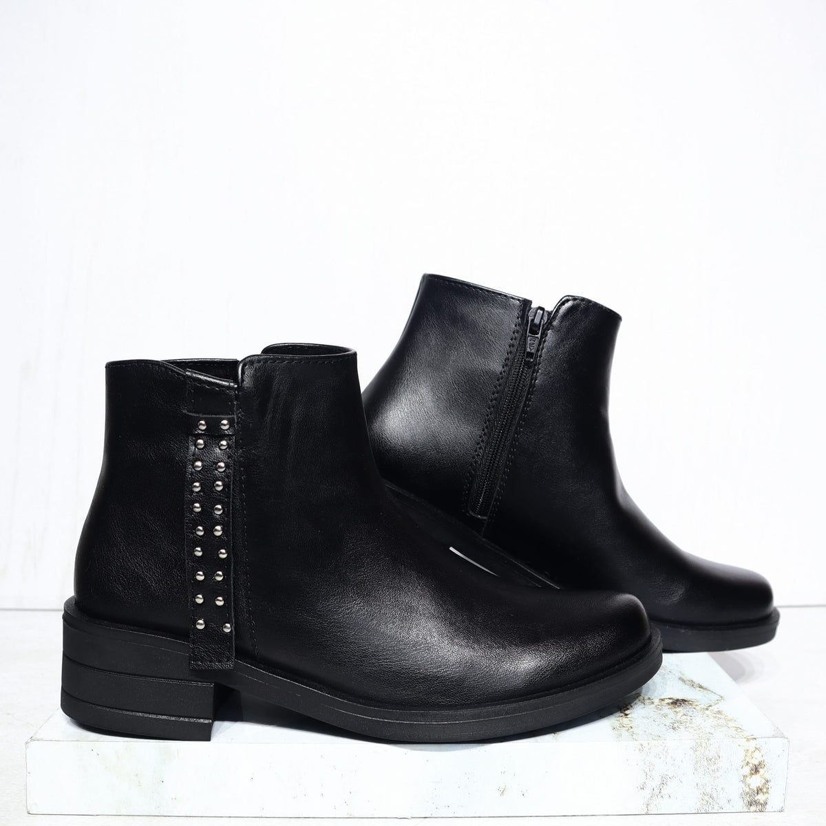 Botin negro para mujer VERSALLES-Z126