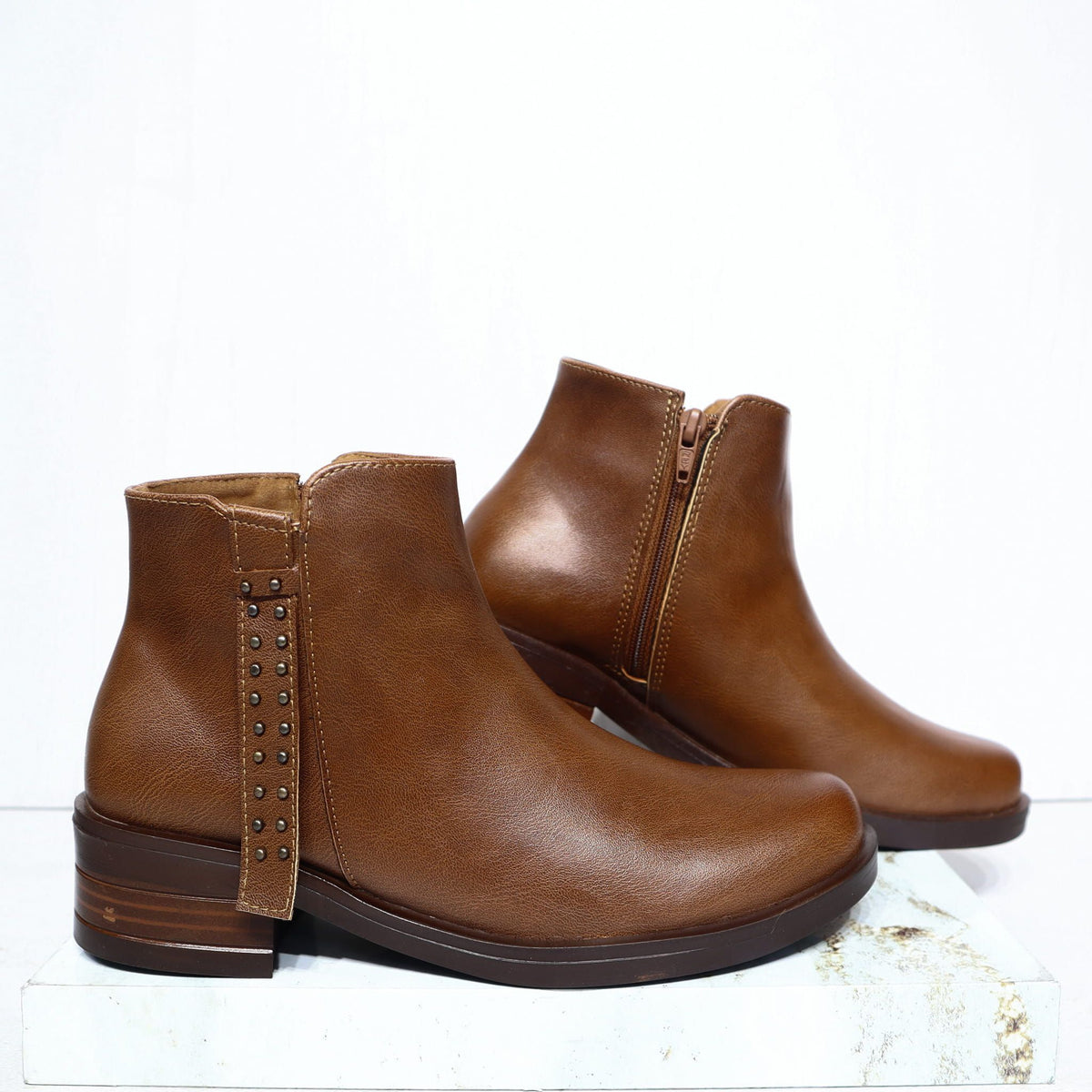 Botin miel para mujer VERSALLES-Z126