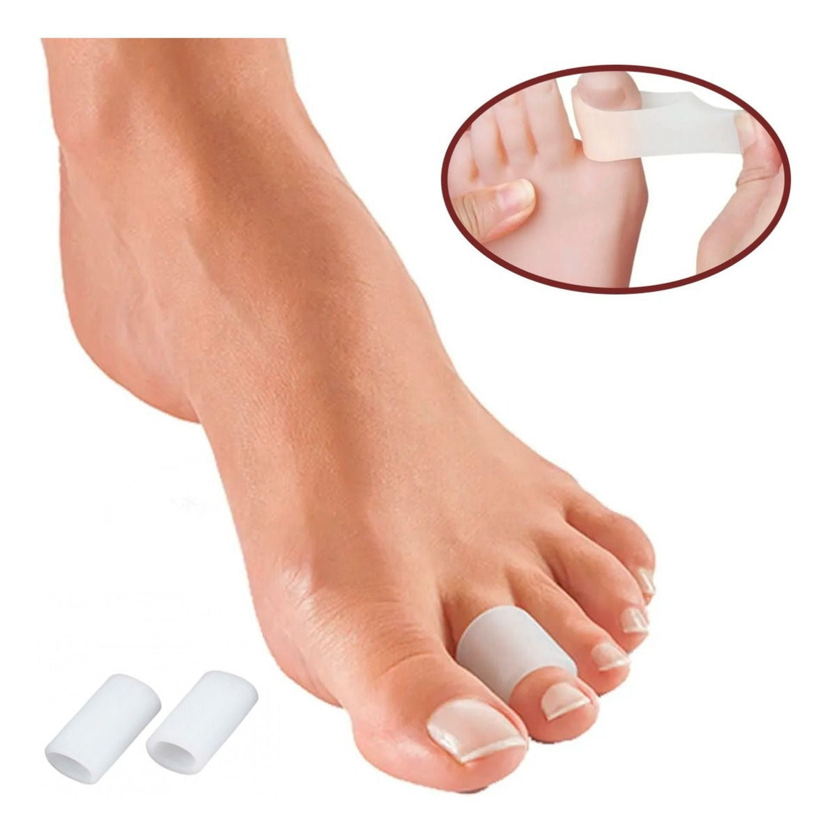 Separador y/o protecto de dedos puramas