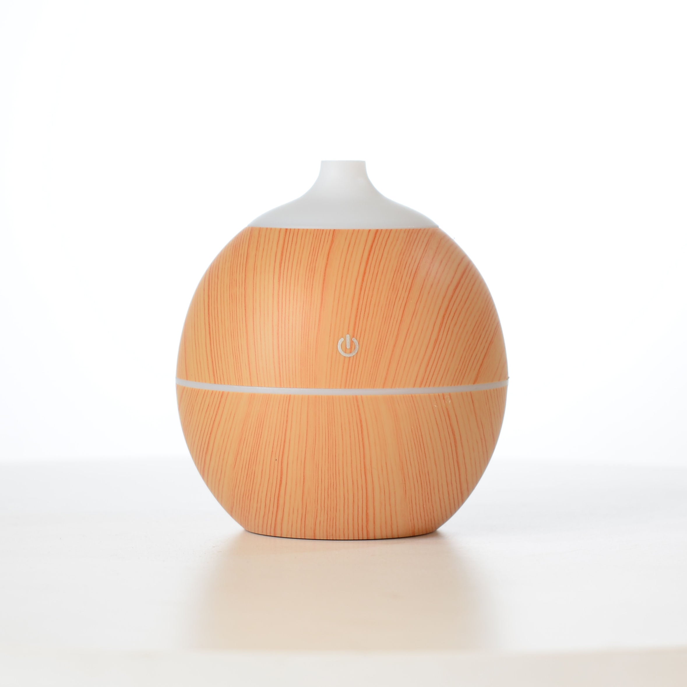 Humificador redondo con acabados tipo madera HUMIFICADOR646