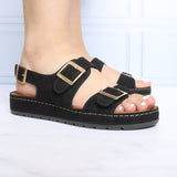 Sandalia plana para mujer 540-Z444