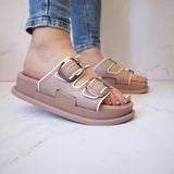 Sandalia plana para mujer 2501-Z457