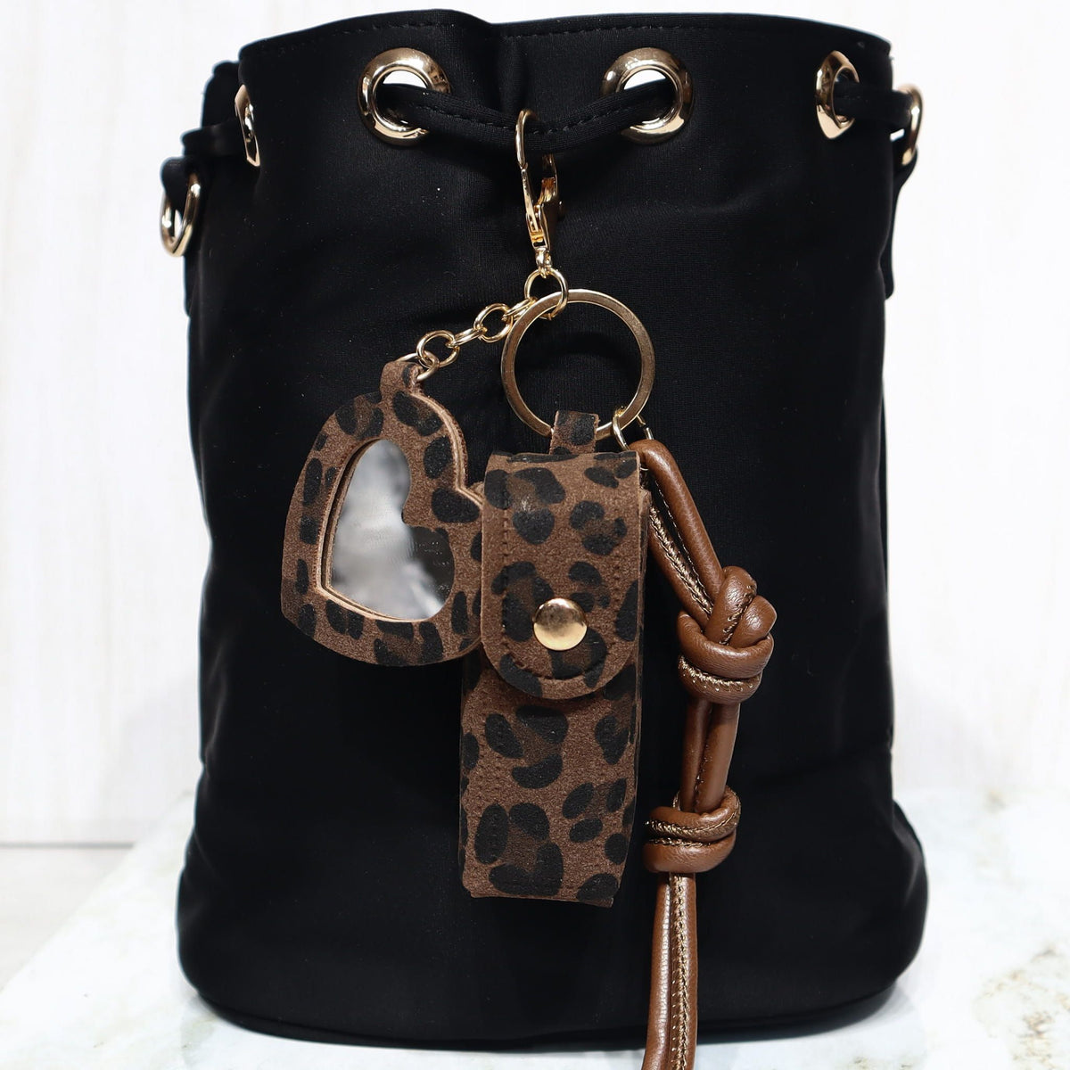 Llavero print cafe para mujer LLA-LABIAL