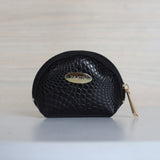Monedero negro cuero para mujer MO-M13D
