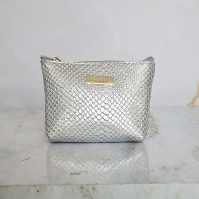 Monedero plata cuero para mujer MO-M19C