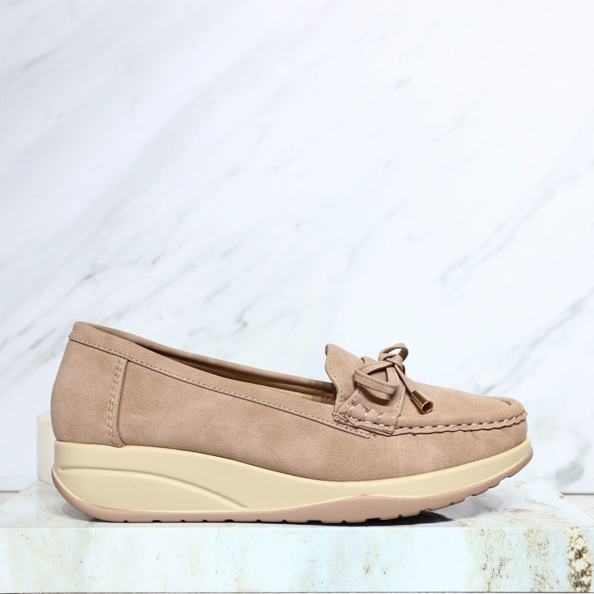 Mocasin cafe para mujer 2541-Z719